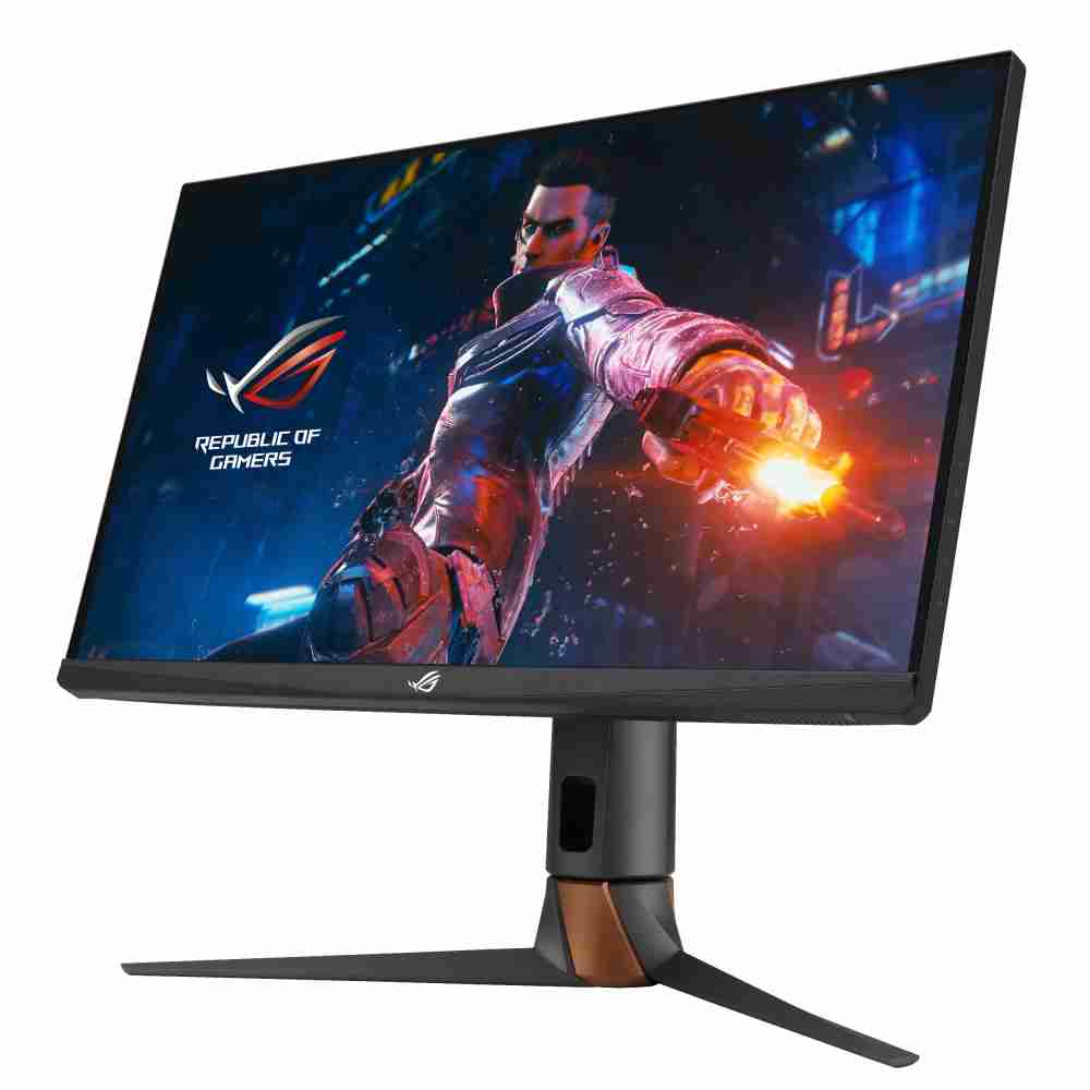 华硕ASUS ROG Swift 360Hz PG27AQN，，采用红龙扑克全新可支持ULMB2技术的高阶电竞显示器，，，，为电竞玩家打造突破以往的急速游戏体验。。（图片来源：ASUS提供）
